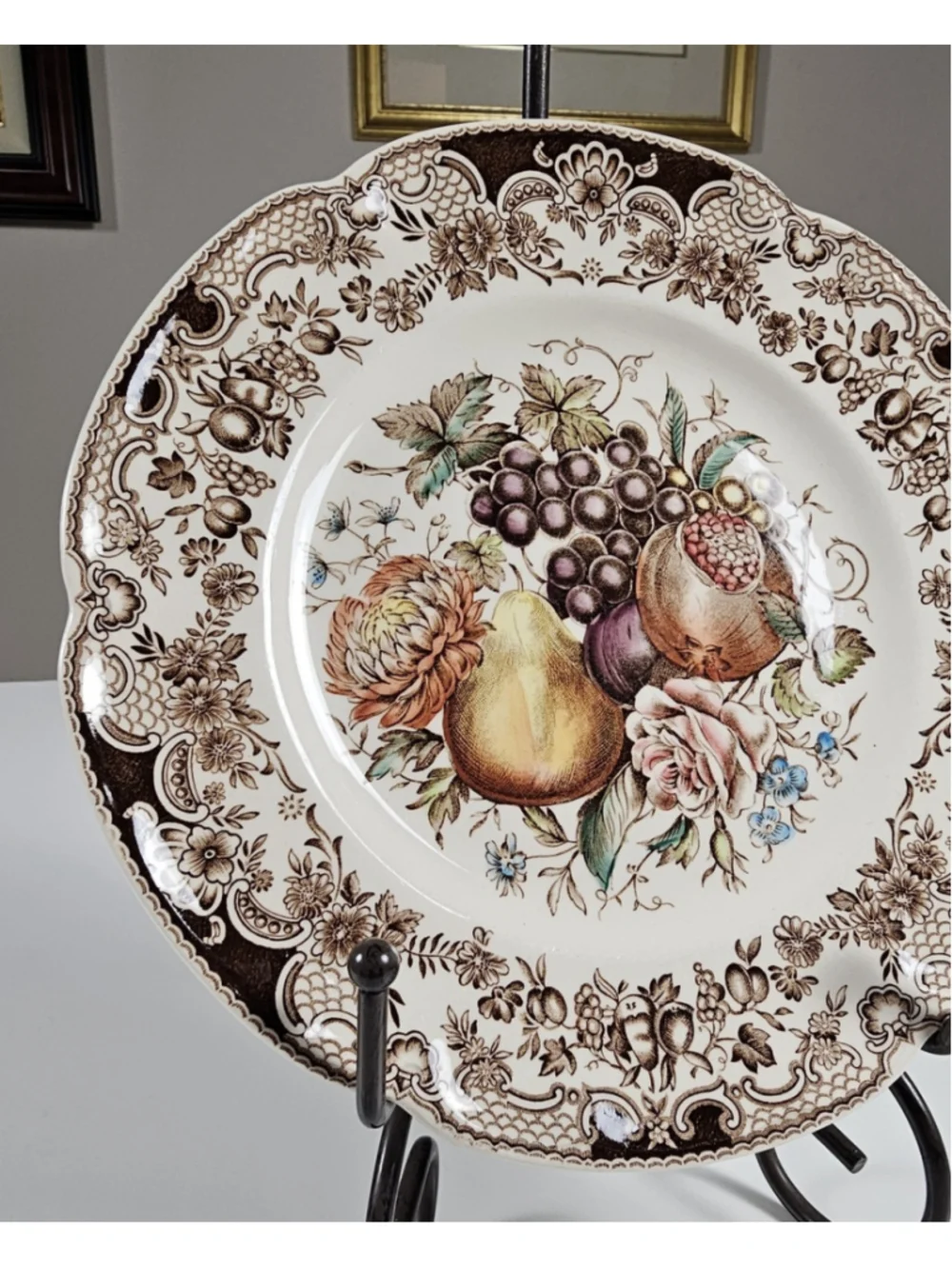 Vintage Johnson Bros Harvest Fruit 8